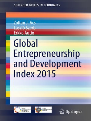 cover image of Global Entrepreneurship and Development Index 2015
